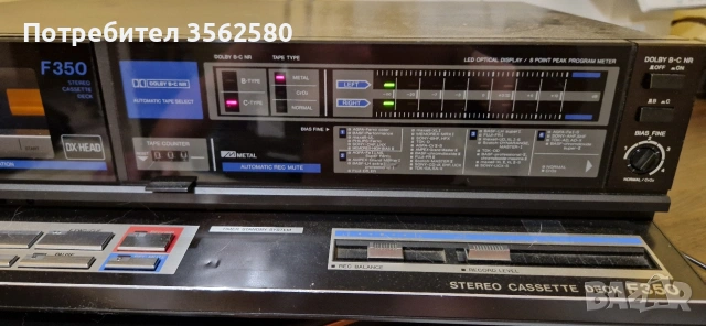 ДЕК AIWA F 350 ..., снимка 3 - Декове - 55224495