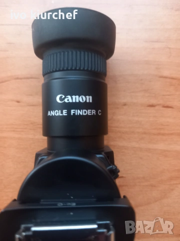 Canon-ANGLE FINDER C / Като нов, снимка 2 - Обективи и филтри - 54740191
