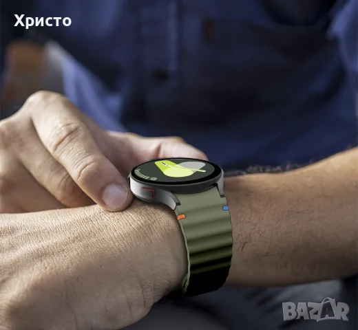 ГАРАНЦИОНЕН!!! Смарт часовник SAMSUNG Galaxy Watch 7 40mm, Bluetooth, Green, снимка 6 - Смарт часовници - 55427577