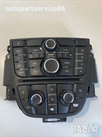 Превключвател / контролен модул за аудио система за Vauxhall Astra 1.3 Cdti (2012) 13346050