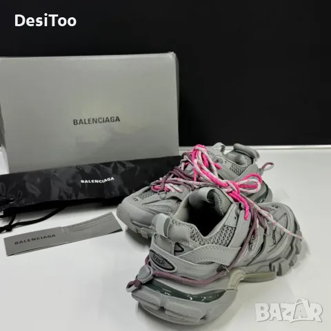 ❗️ПРОМОЦИЯ❗️Balenciaga Track – Grey , снимка 3 - Маратонки - 54305782