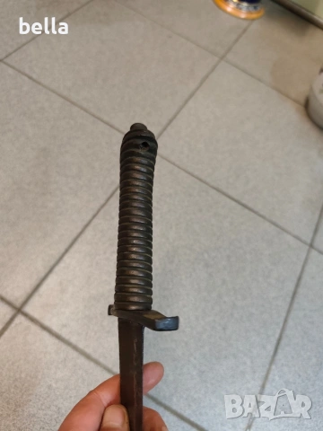 Автентична френска пехотна офицерска сабя, модел 1795 г., снимка 6 - Антикварни и старинни предмети - 54113412