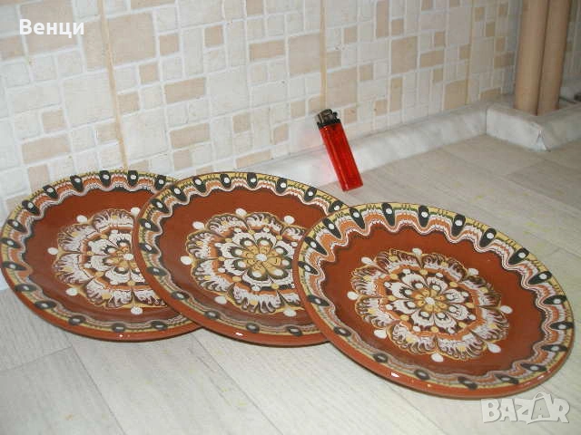 Керамични Чинии, снимка 9 - Антикварни и старинни предмети - 54910106