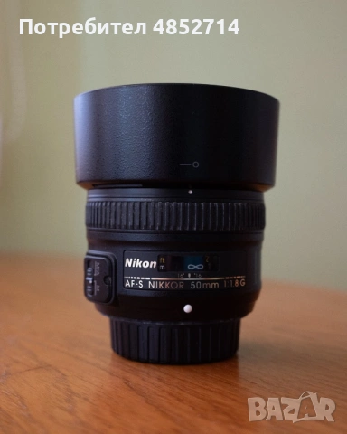 Обектив Nikon 50mm f1.8g 