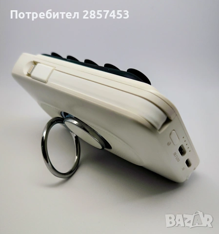 Магнитна безжична външна батерия за iPhone – USB-C, снимка 4 - Външни батерии - 54992607