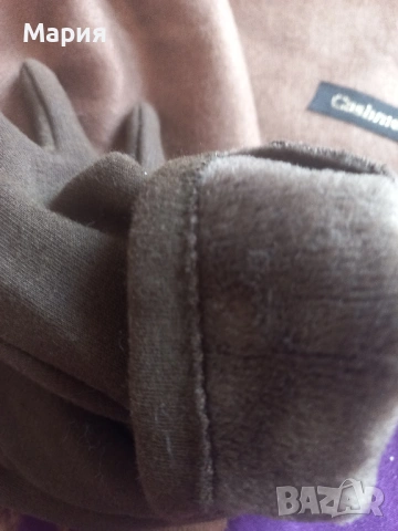 Шал кашмир с ръкавици, снимка 4 - Чанти - 48841184