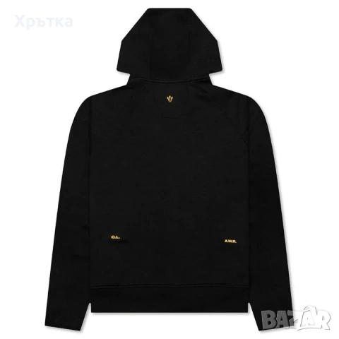 Nike x NOCTA Drake Tech Fleece Hoodie - Оригинално мъжко горнище р-р S, снимка 2 - Спортни дрехи, екипи - 54644629