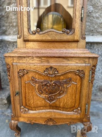 Паркетен механичен часовник Grandfather Clock – Urgos Германия, 3 тежести, снимка 2 - Антикварни и старинни предмети - 54406234