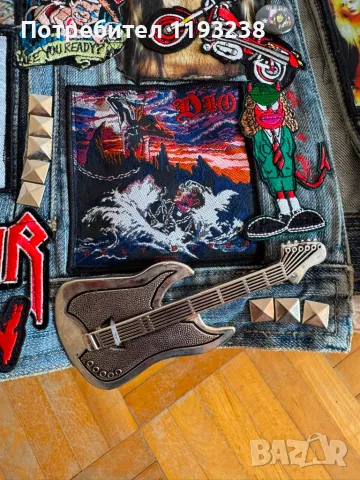 Battle Jacket(хеви метъл),Heavy metal елек(нашивки,значки), снимка 9 - Якета - 55015296
