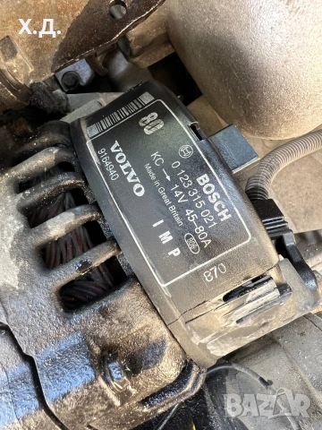Алтернатор Волво S40/V40 1.6 105кс 1996г, снимка 2 - Части - 55004039