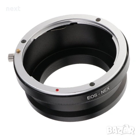 Адаптер Canon EOS EF към Sony E Mount NEX, снимка 4 - Обективи и филтри - 54753456