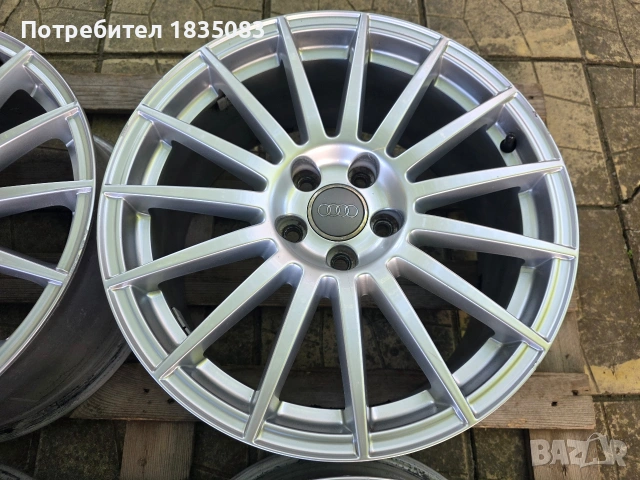 Лети джанти 18ки 5х112 Audi, снимка 7 - Гуми и джанти - 55080604