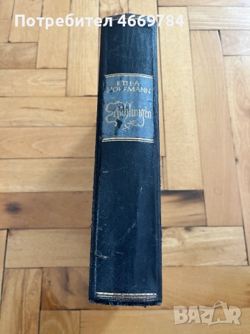 Стара книга Erzählungen Ernst Theodor Amadeus Hoffmann, снимка 2 - Чуждоезична литература - 55057753