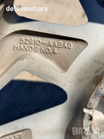 Джанти алуминиеви 5x114.3 16 цола 6.5J, ET46 с гуми 205/55/16 от Hyundai Elantra 7, 1.6 MPI двигател, снимка 13 - Гуми и джанти - 54114300