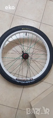 sun rims double wide + Sun ringle dirty flea + maxxis, снимка 4 - Части за велосипеди - 55394403