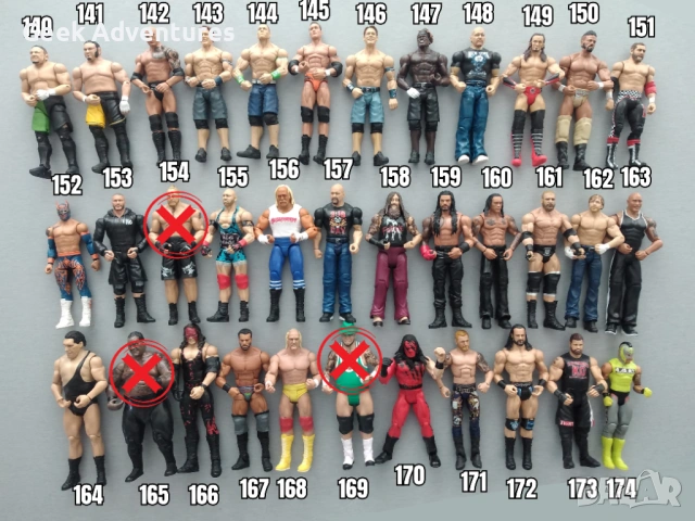 Кечисти Екшън Фигурки WWE Pro-Wrestling Кеч Играчки John Cena Randy Orton Brock Lesnar 3/3, снимка 5 - Фигурки - 46367335