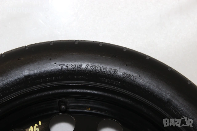 Резервна гума патерица VW Passat B7 B6 (2005-2015г.) 5x112 / 57.1 / 16 цола / 1K0601027S, снимка 7 - Гуми и джанти - 54864684