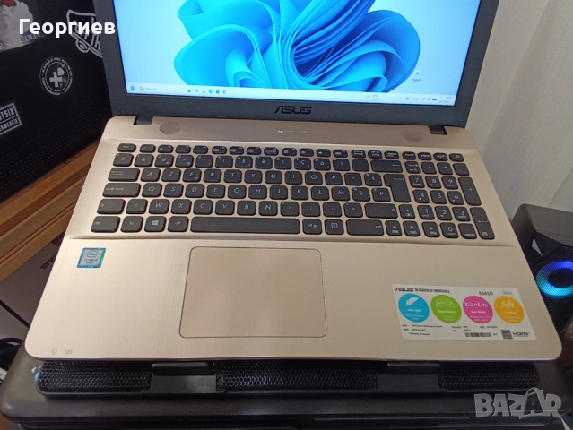 Лаптоп Asus K541U  i5-6100U / 15,6", снимка 2 - Лаптопи за работа - 54440149