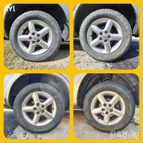 Джанти с гуми 5х114.3 16" 