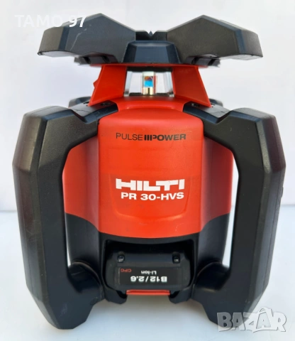 ТОП ЦЕНА! Hilti PR 30-HVS A12 - Ротационен лазер за употреба на открито перфектен!, снимка 5 - Измервателни инструменти - 54458596