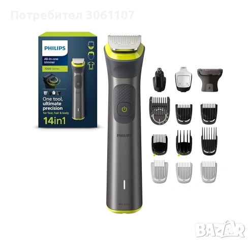 Тример Philips Series 7000 MG7930/15 за лице/коса/тяло За Мокро и сухо