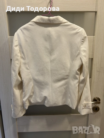 Дамско рипсено яке / сако Gerry Weber – Крем / Екрю
, снимка 2 - Якета - 55600397