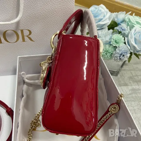 Christian Dior Lady Dior Mini – 20 см, снимка 7 - Чанти - 55417310