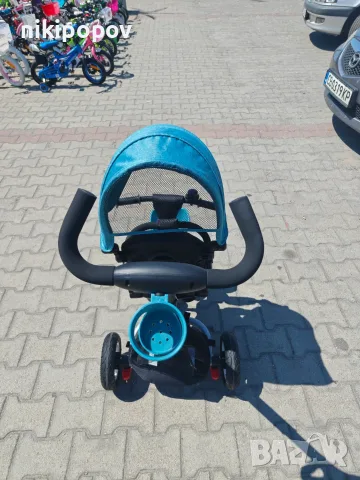 BYOX Детска триколка Flexy LUX син, снимка 10 - Детски велосипеди, триколки и коли - 55440219