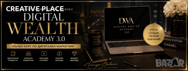 Digital Wealth Academy 3.0 | Пълен курс по дигитален маркетинг и онлайн доходи