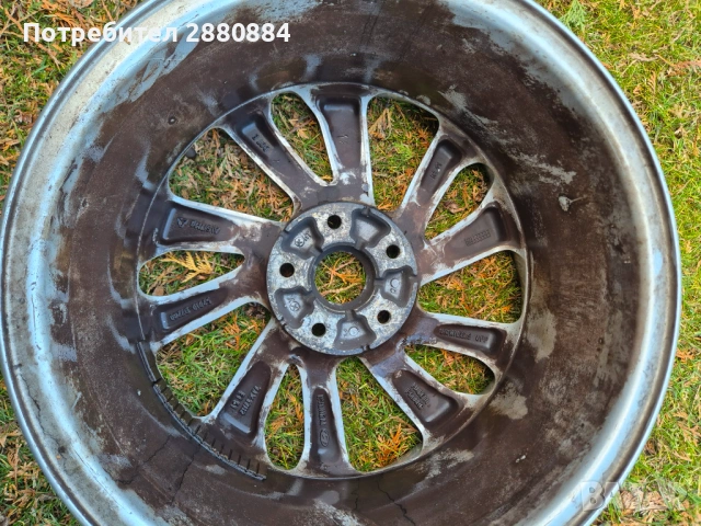 Оригинална джанта за Hyundai 17"х7J , 5х114,3 , ET 51, снимка 5 - Гуми и джанти - 54092574