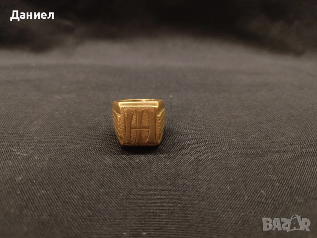 Стар месингов пръстен