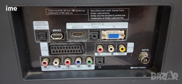 LCD Телевизор Samsung НОМЕР 31. Model LE22B450C4W. 22инча 56см. Цифрова и аналогова телевизия..., снимка 15 - Телевизори - 55270202