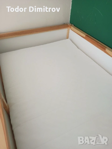 Детско Легло IKEA KURA + матрак ASVANG IKEA (отлично състояние), снимка 2 - Спални и легла - 54561785
