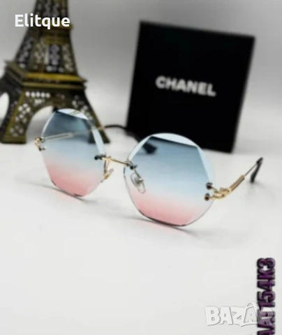 слънчеви очила chanel с калъф, снимка 9 - Слънчеви и диоптрични очила - 54323365