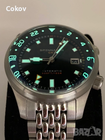 Spinnaker Bradner GMT Automatic 180m, снимка 2 - Мъжки - 54711628