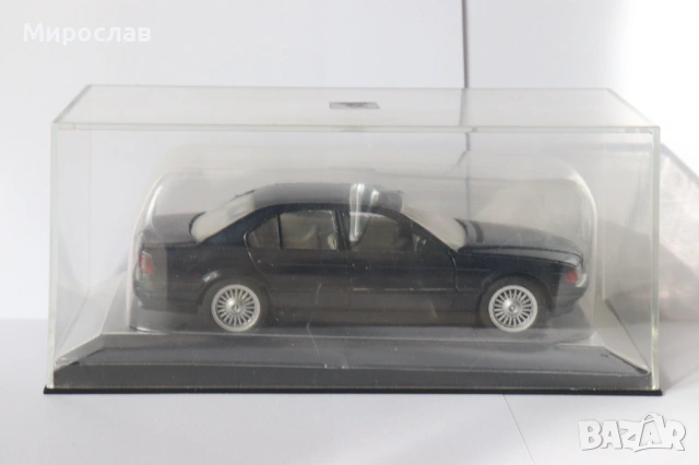 1/43 SCHABAK BMW 7 E38 ТЪМНО СИН КОЛИЧКА МОДЕЛ, снимка 6 - Колекции - 54131887