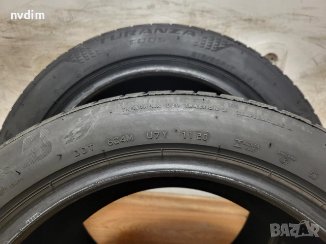215/50/17 Bridgestone / летни гуми, снимка 8 - Гуми и джанти - 54631061