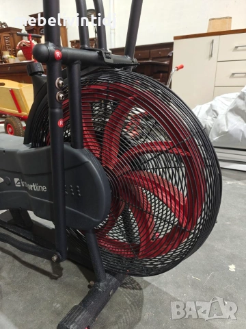 Употребяван Въздушен велоергометър inSPORTline Airbike Basic II, снимка 7 - Велосипеди - 54982637