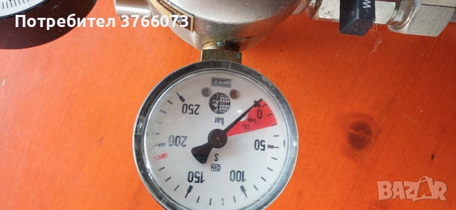 Редуцир-вентил за СО2 или аргон, снимка 10 - Резервни части за машини - 54261338