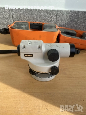 Nikon AP-7 - Автоматичен оптичен нивелир, снимка 5 - Други инструменти - 55407825