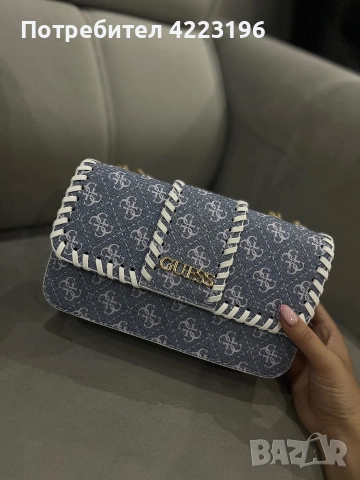Guess чанта синя🩵, снимка 2 - Чанти - 54977179