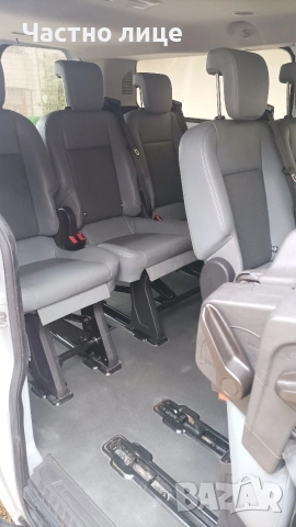 ford transit custom long 8+1 кожа climaX2 107000км печка ford, снимка 8 - Бусове и автобуси - 55014128