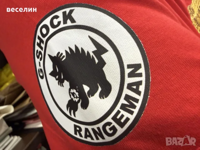 Памучна тениска Casio Rangeman, снимка 5 - Тениски - 55586074