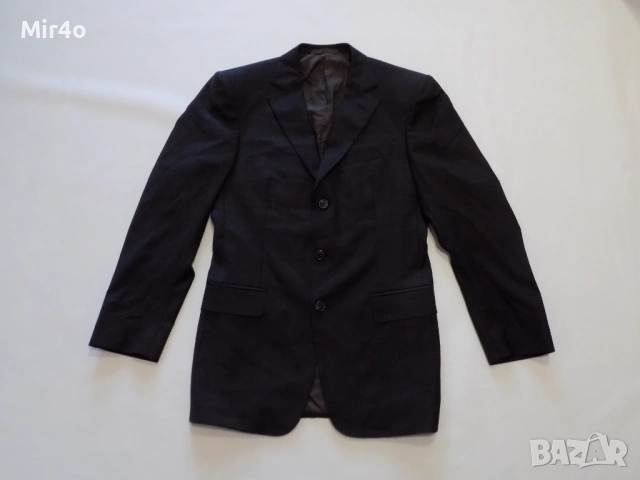 сако ermenegildo zegna wool яке горнище худи блуза тренч палто фанела мъжко оригинално размер 46/S