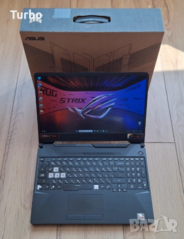 15.6' 144hz Asus TUF Ryzen 7 5800H/RTX 3060 6GB GDDR6/16GB/1TB SSD