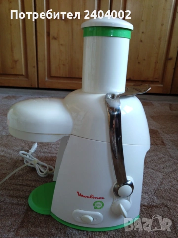 Сокоизтисквачка Moulinex JU400X 400W, снимка 6 - Сокоизстисквачки и цитрус преси - 54901331