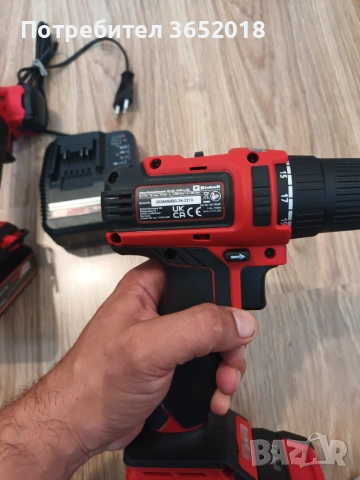 Винтоверт и ъглошлайф Einhell, снимка 6 - Куфари с инструменти - 55104554
