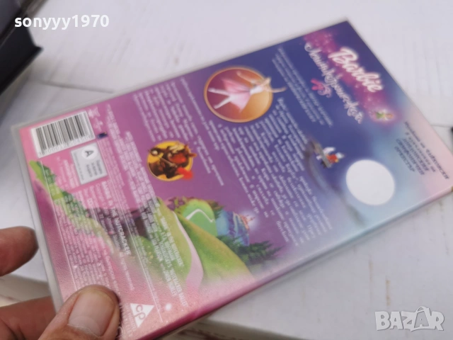 BARBIE-ORIGINAL VHS VIDEO TAPE 0707262029L1, снимка 8 - Други жанрове - 55192285