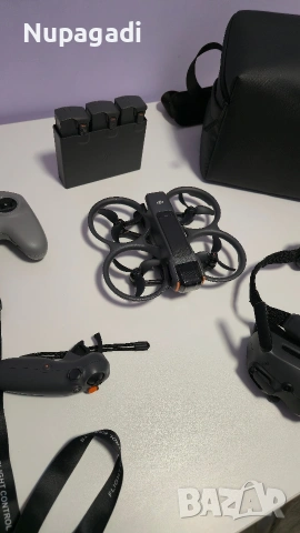 DJI avata 2 fly more combo + RC FPV 3 + 256bg v30, снимка 2 - Дронове и аксесоари - 54187439
