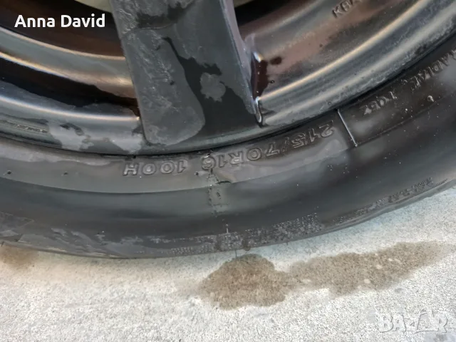 4 х Гуми със джанти 215/70 R 16  100H Toyota Rav 4, снимка 9 - Гуми и джанти - 55619016